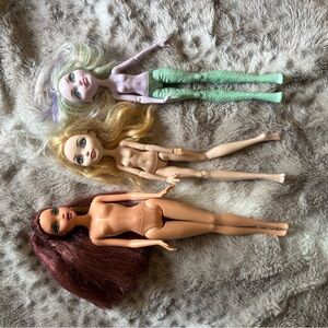 Mattel Purple and Green Fashion Doll Set